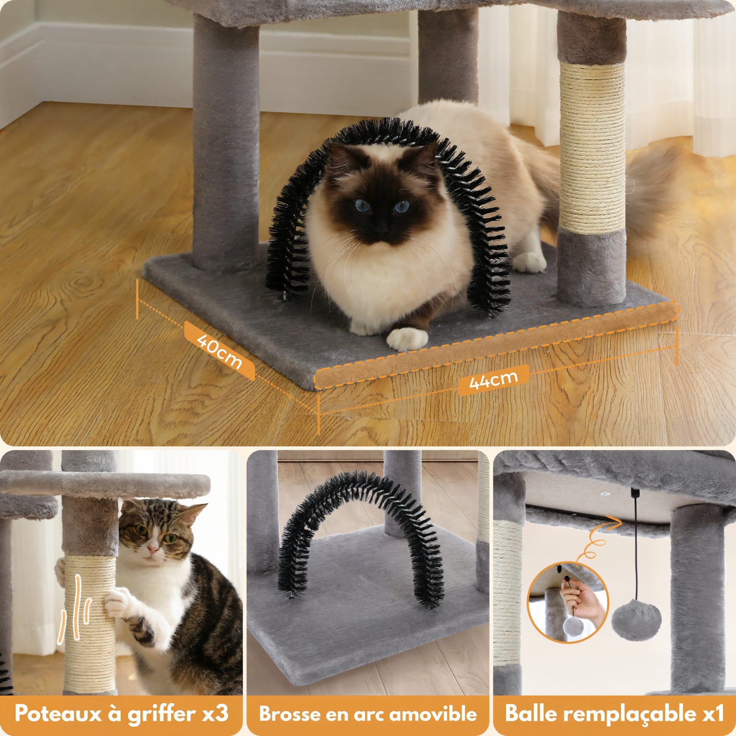 Arbre à Chat avec Niche