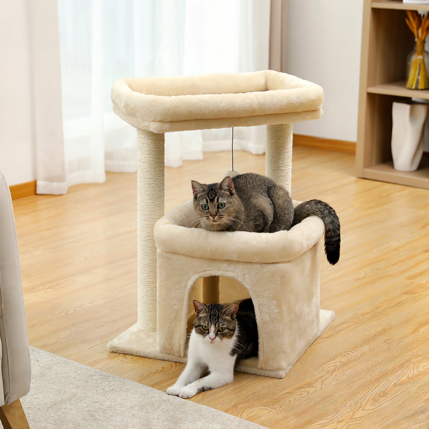 Arbre à Chat Beige Petit