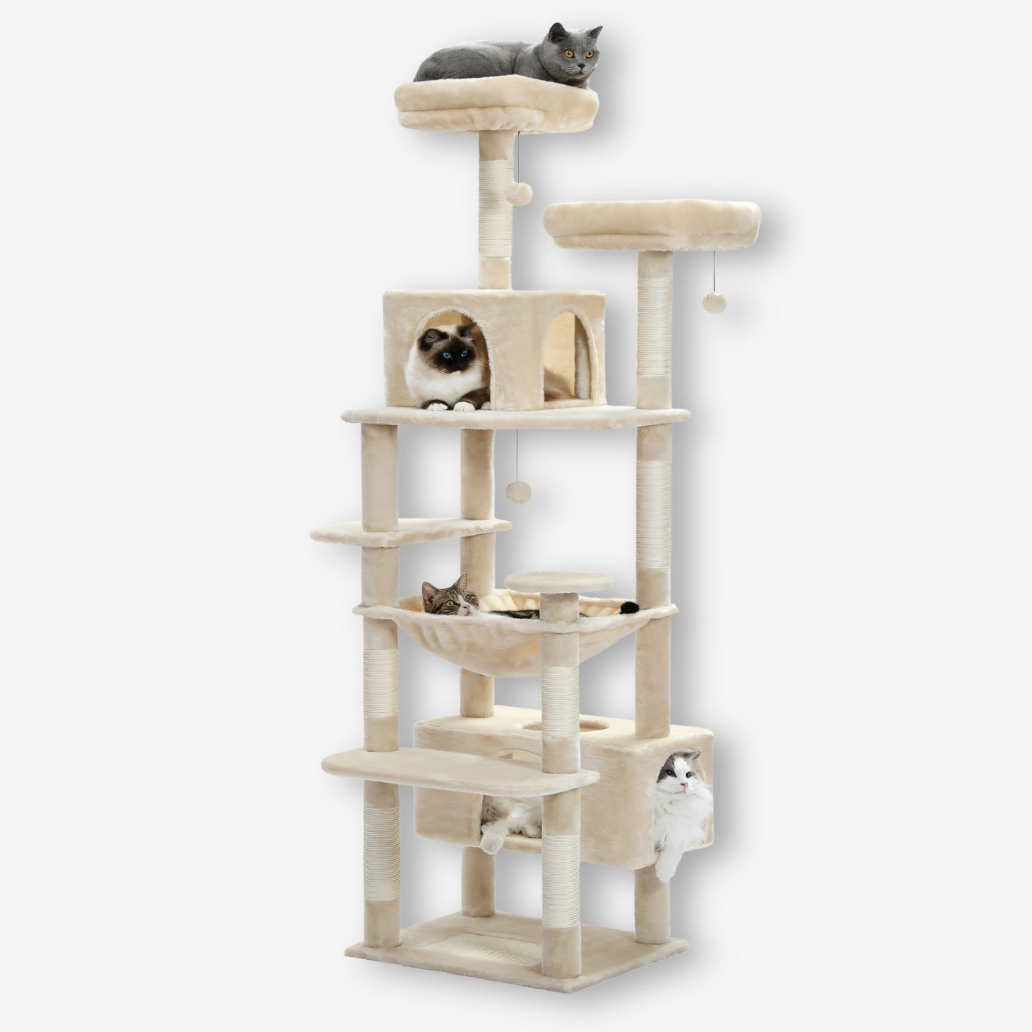 Arbre à chat beige xxl