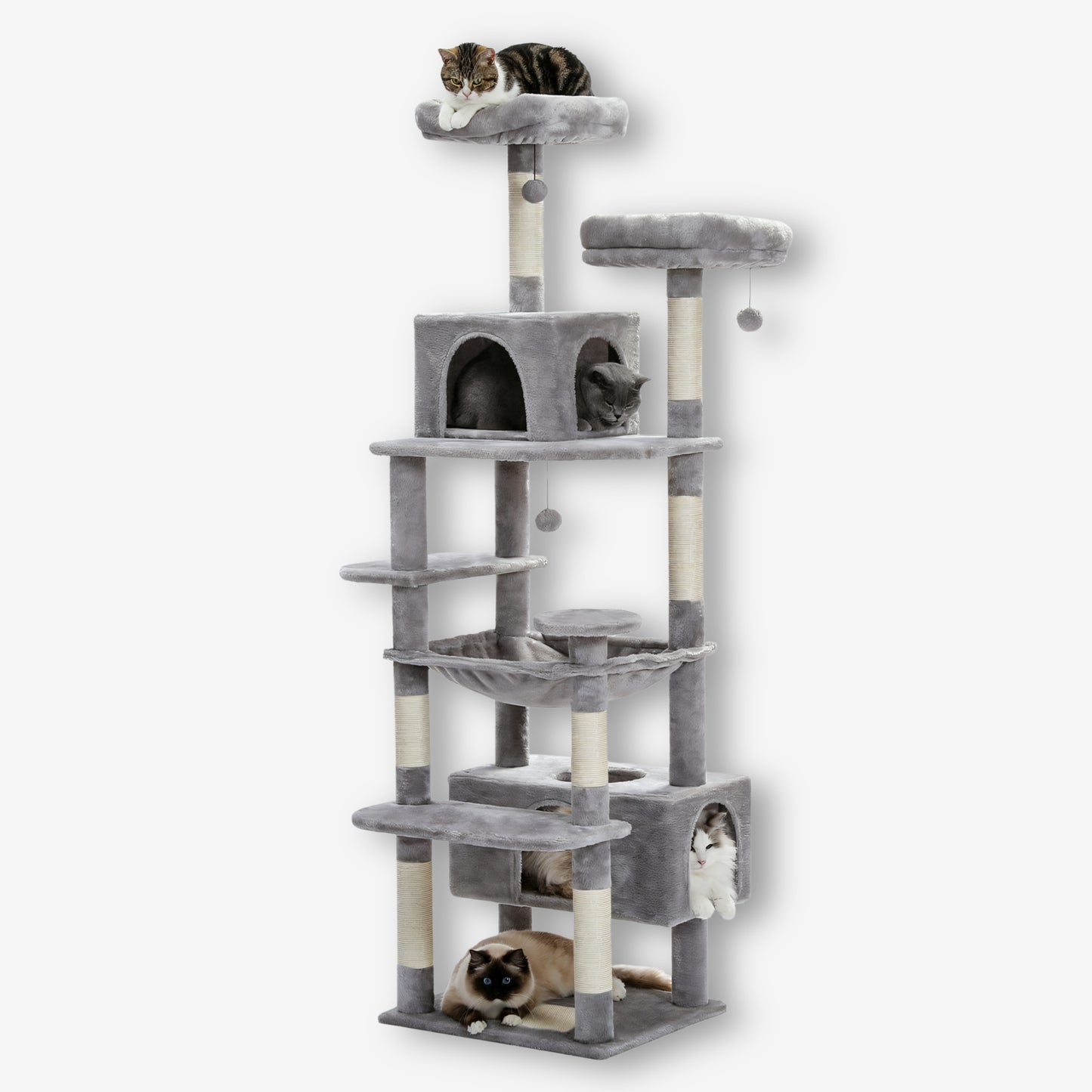 Arbre à Chat XXL Gris