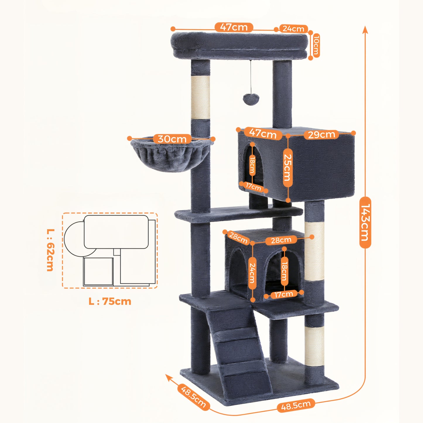 Grand Arbre à Chat Adulte