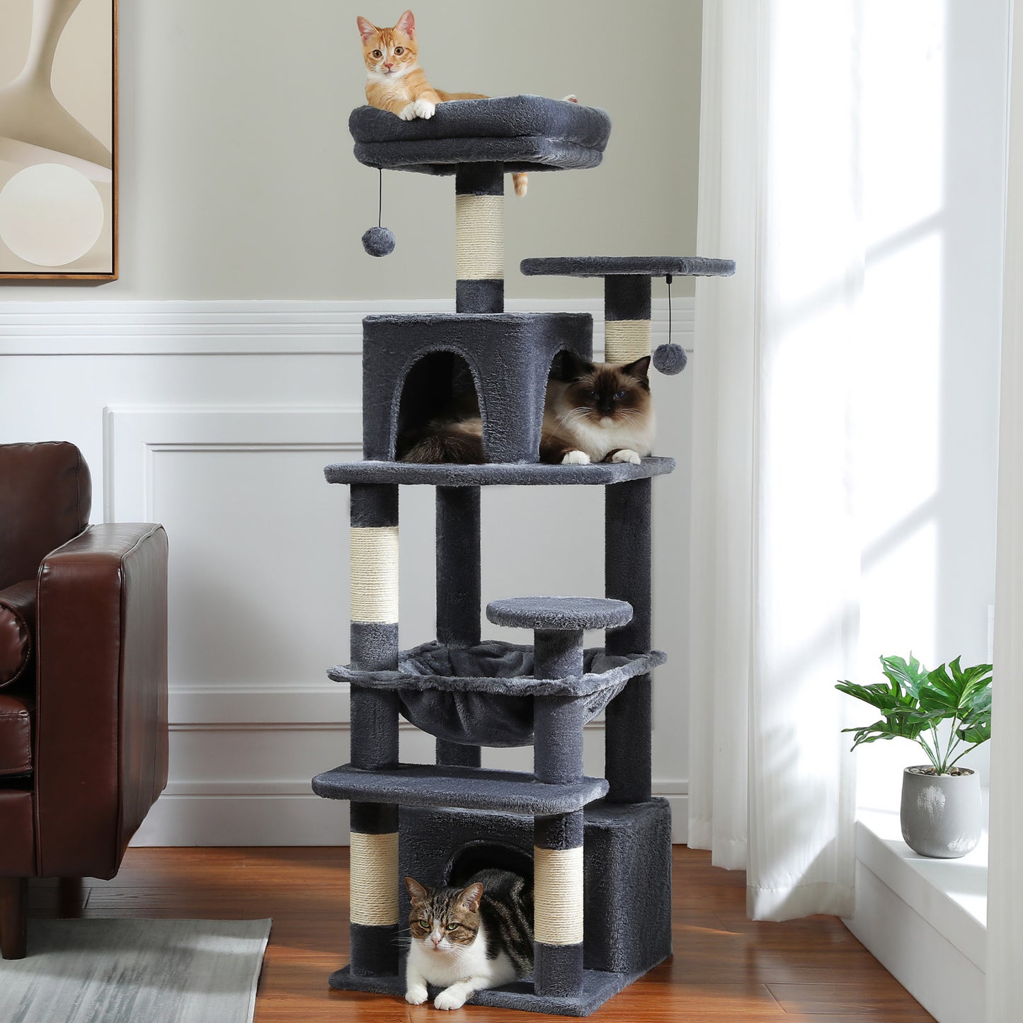 Grand Arbre à Chat Design