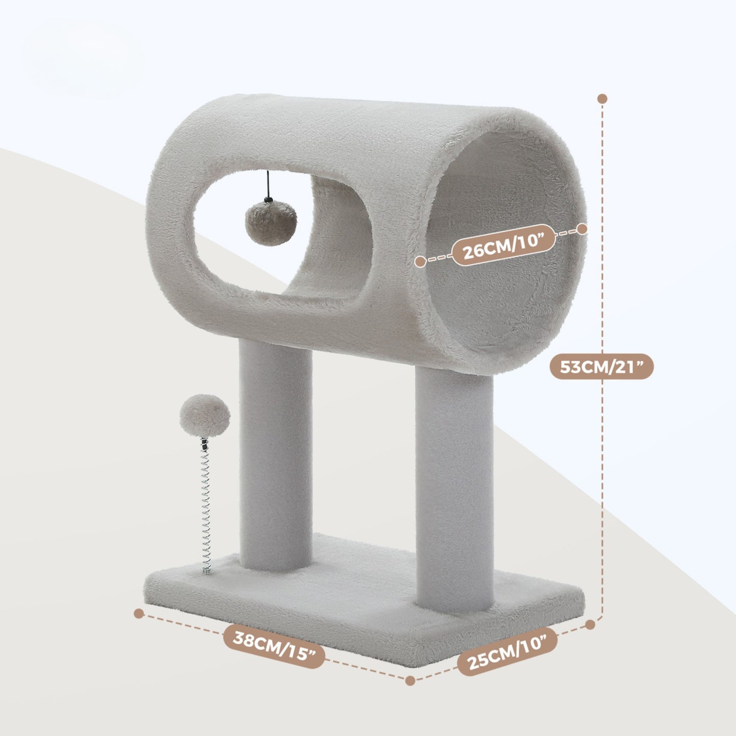 Petit Arbre à Chat avec Tunnel