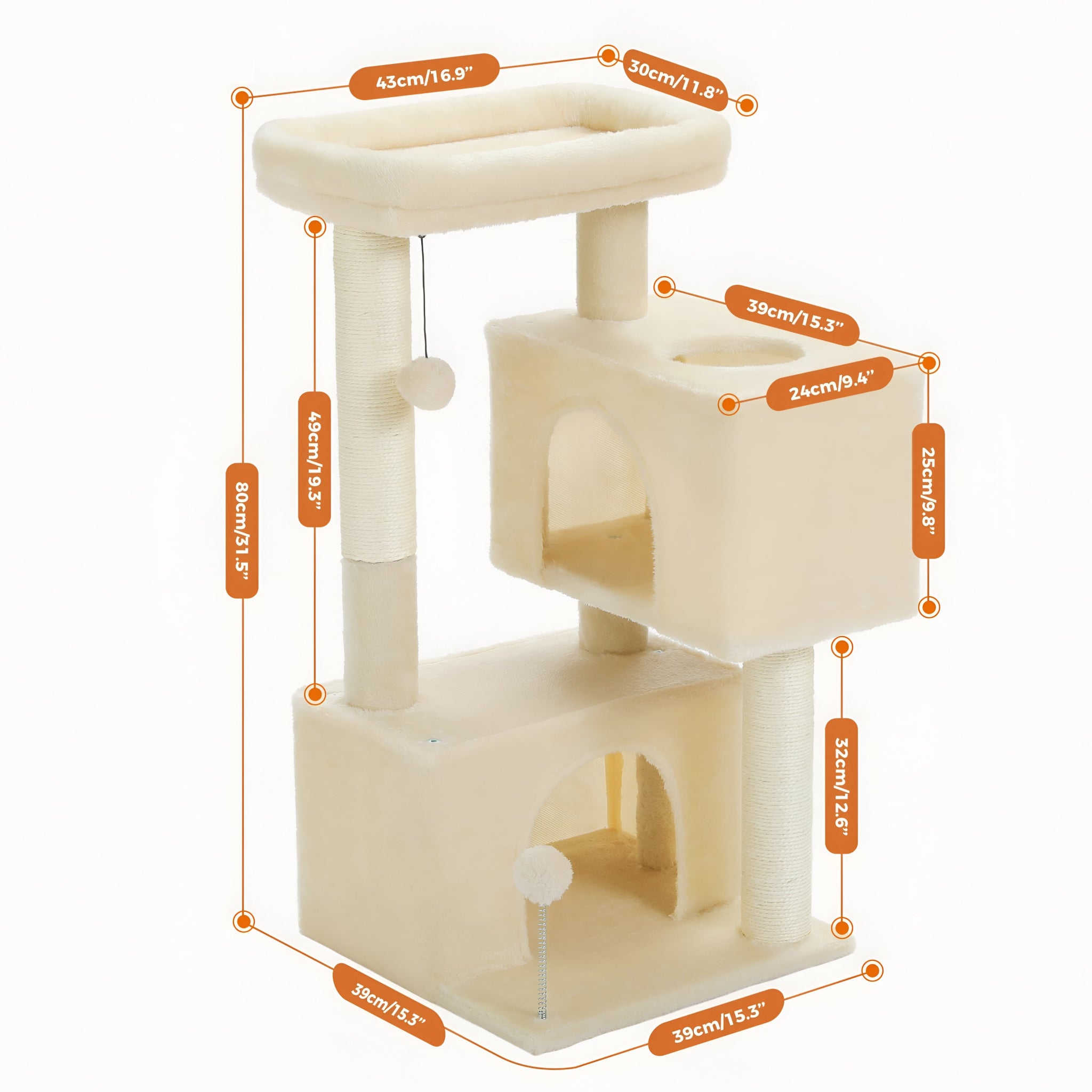 Petit Arbre à Chat 3 Paliers