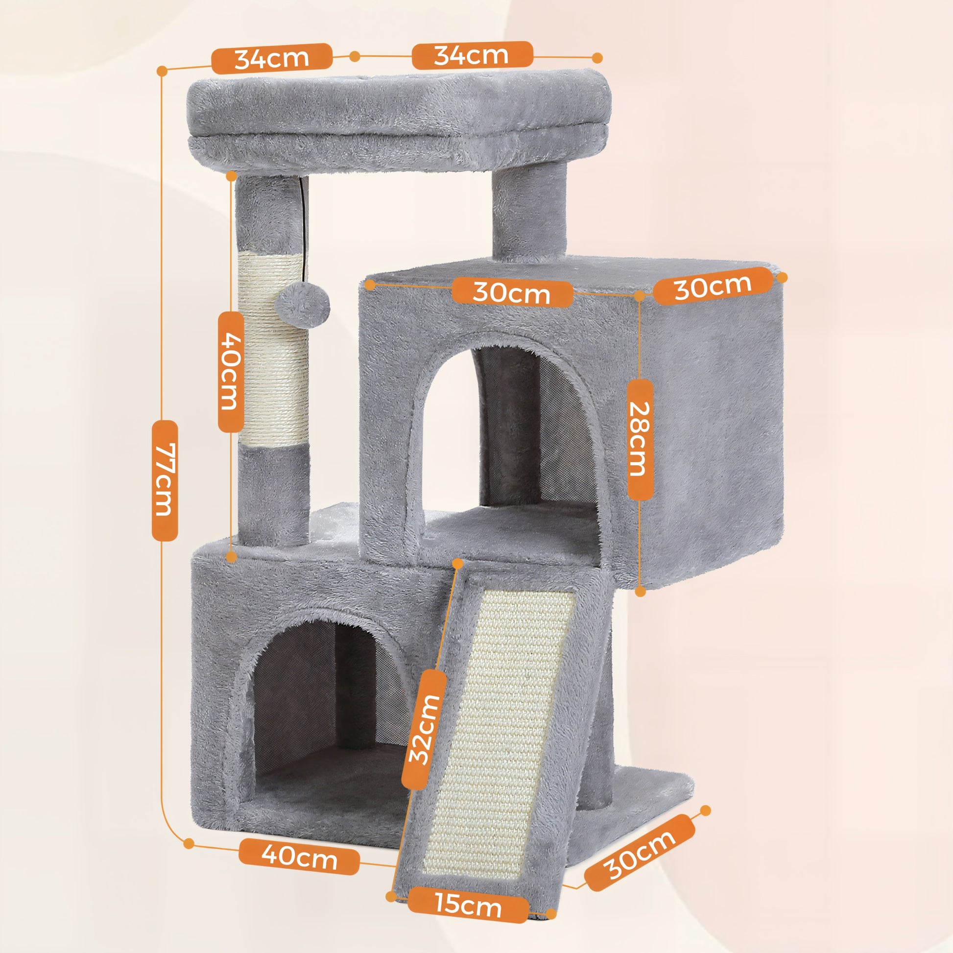 Arbre à Chat 2 Niches