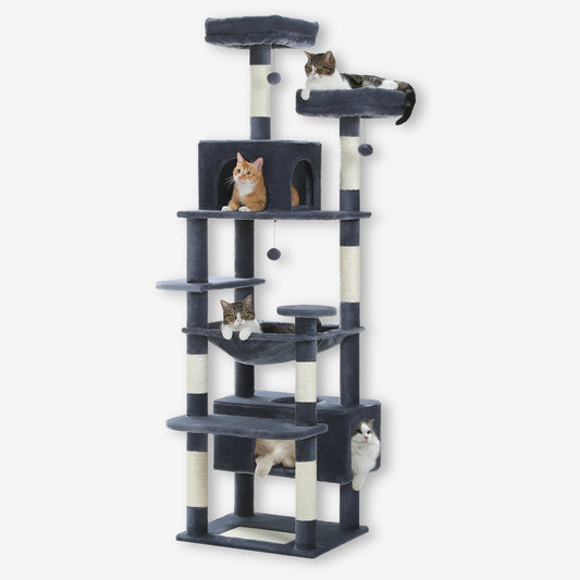 Arbre à Chat Anthracite 184 cm