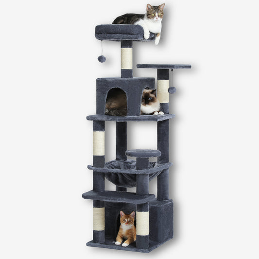 Arbre à Chat Gris Grand Format
