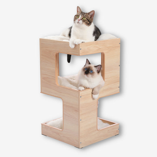 Arbre à Chat Meuble Bois