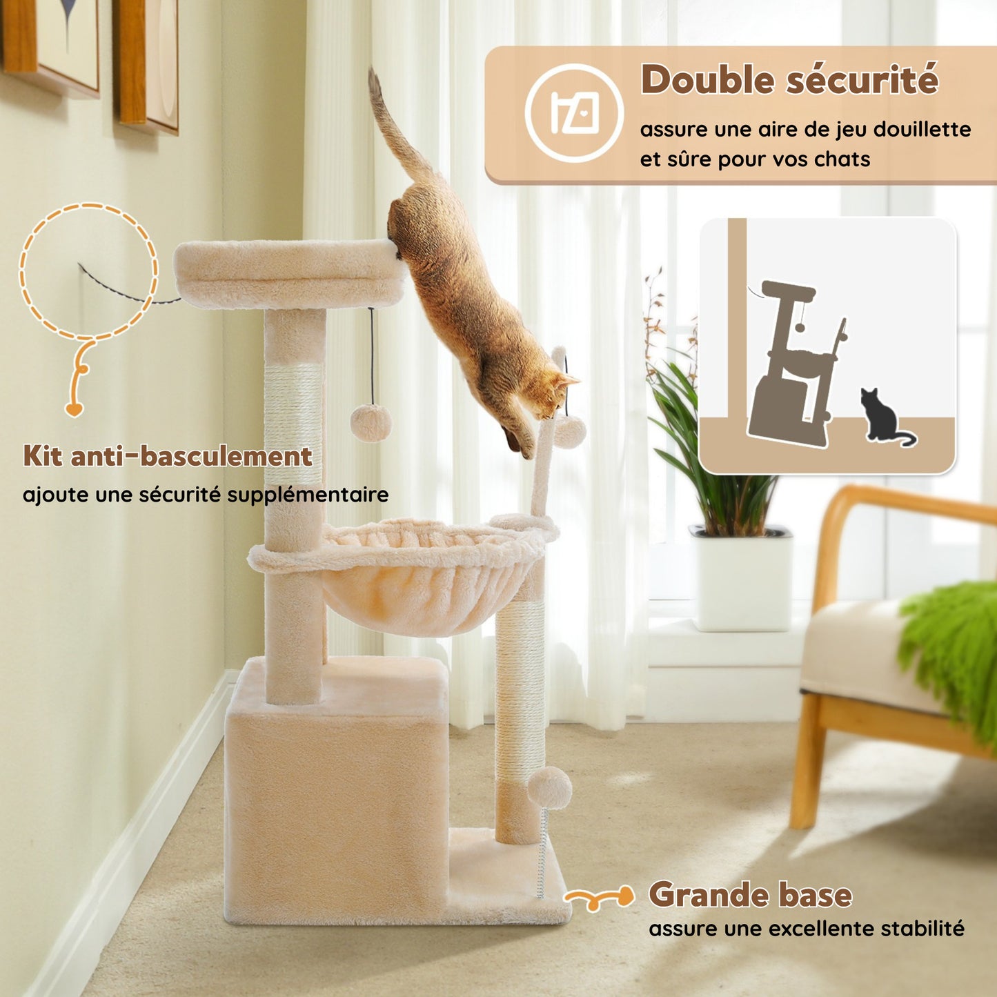 Arbre à Chat Petit Appartement