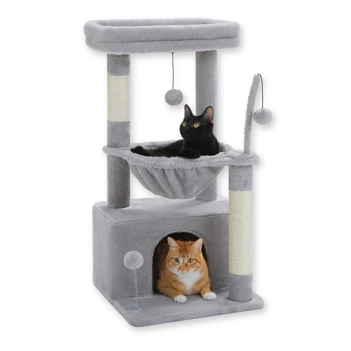 Arbre à Chat Petit Appartement gris