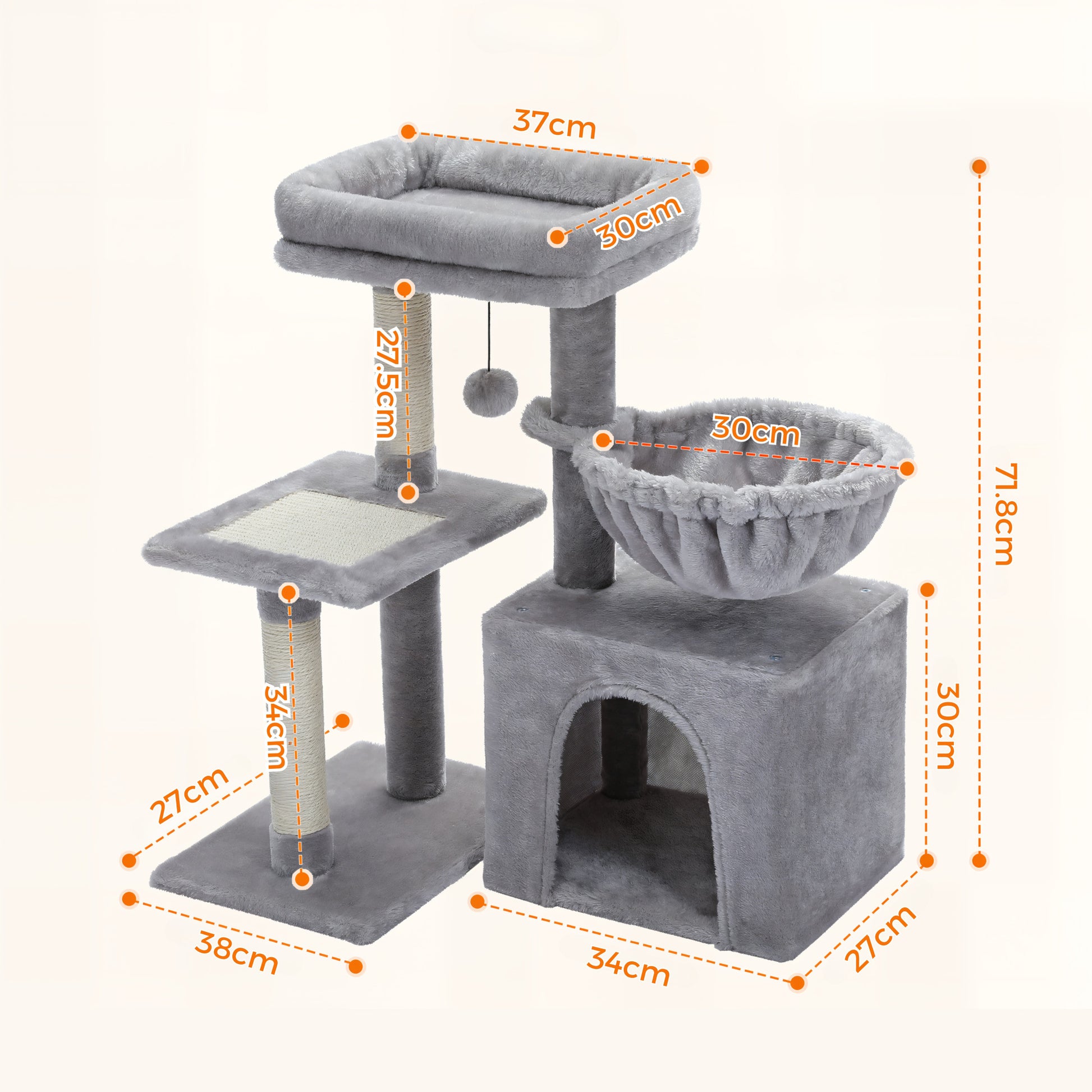 Arbre à Chat Petit Modèle