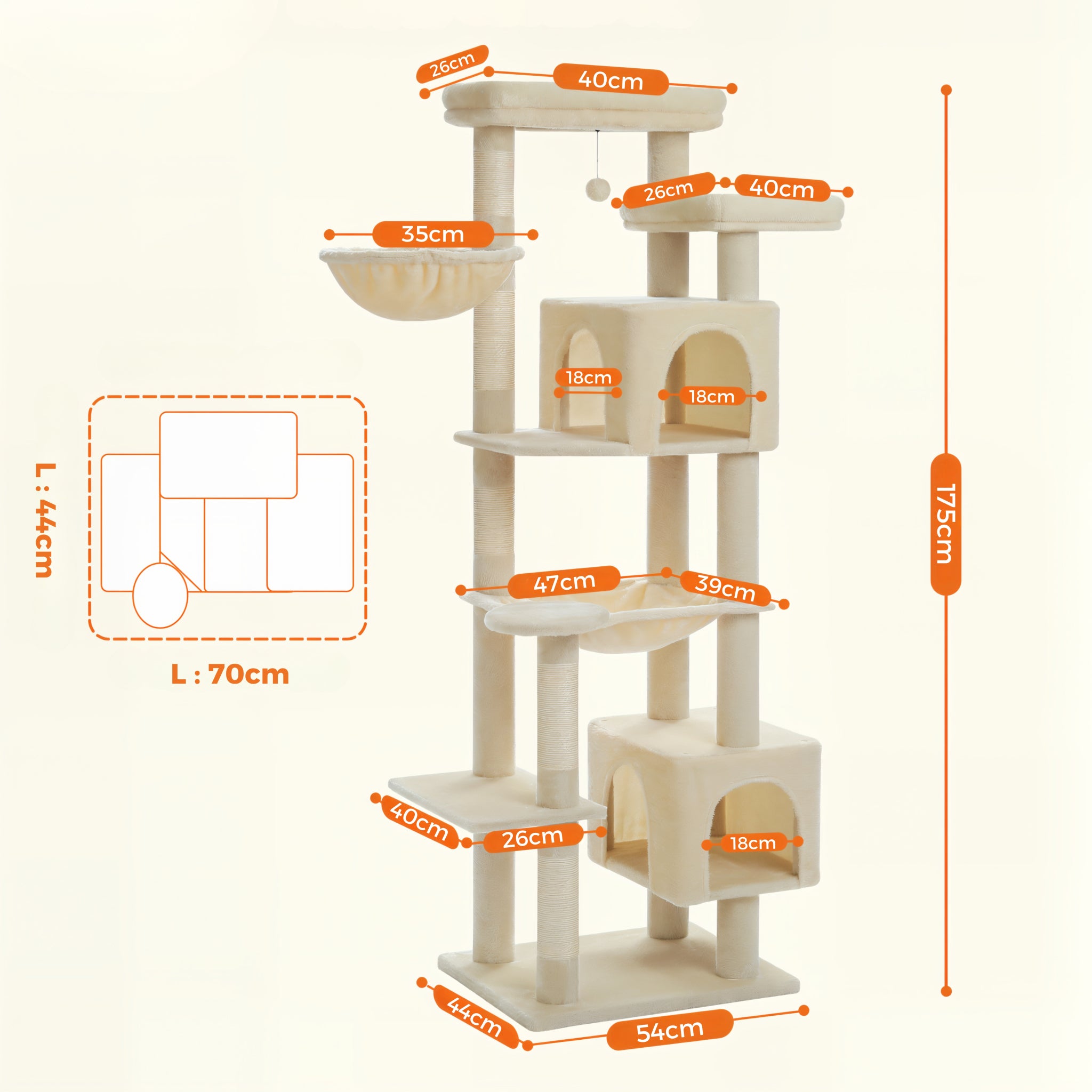 Arbre à Chat Taille XXL