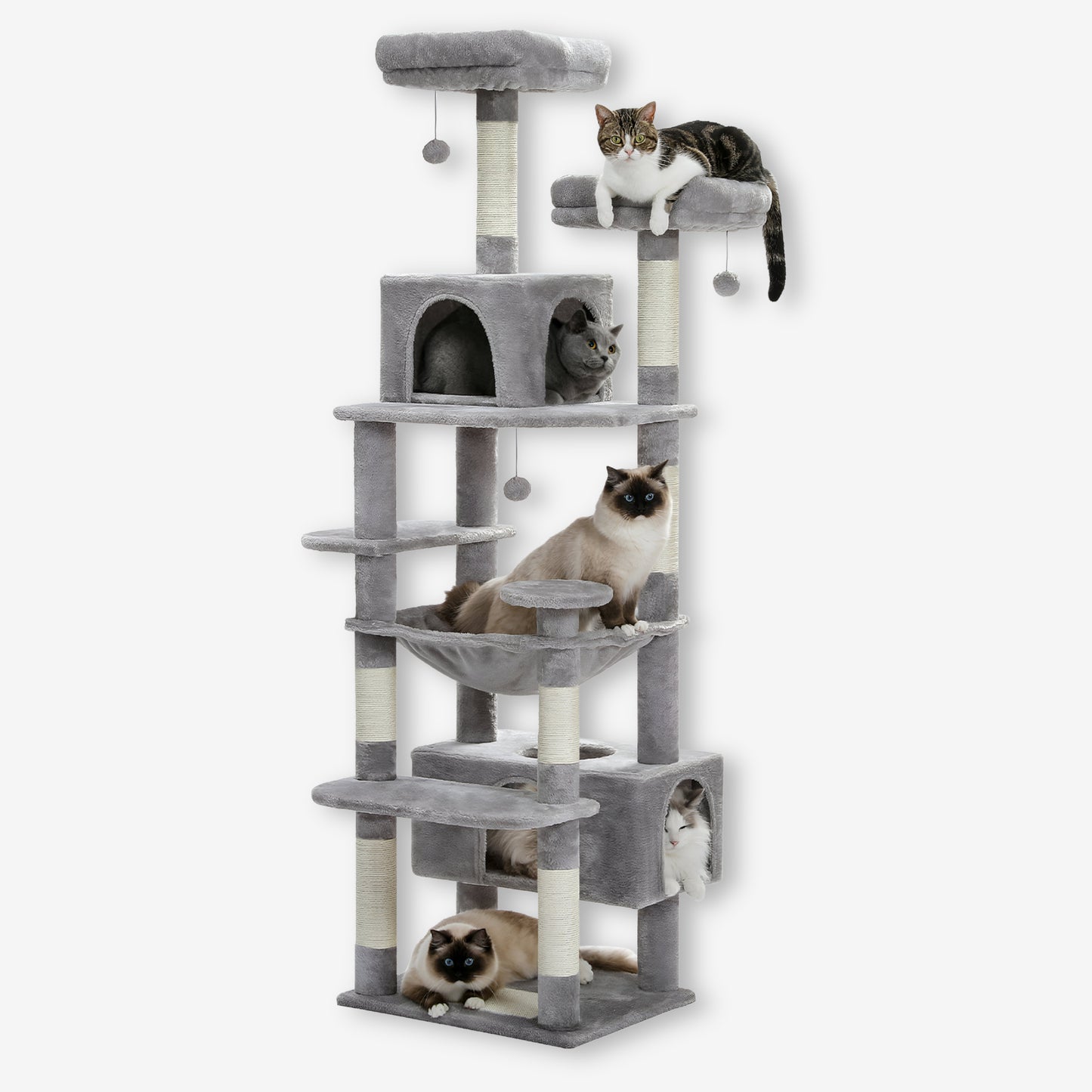 Arbre à Chat XXL Gris