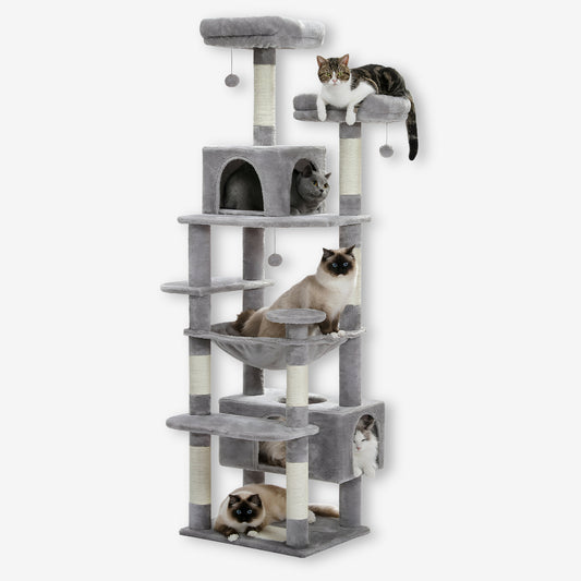 Arbre à Chat XXL Gris