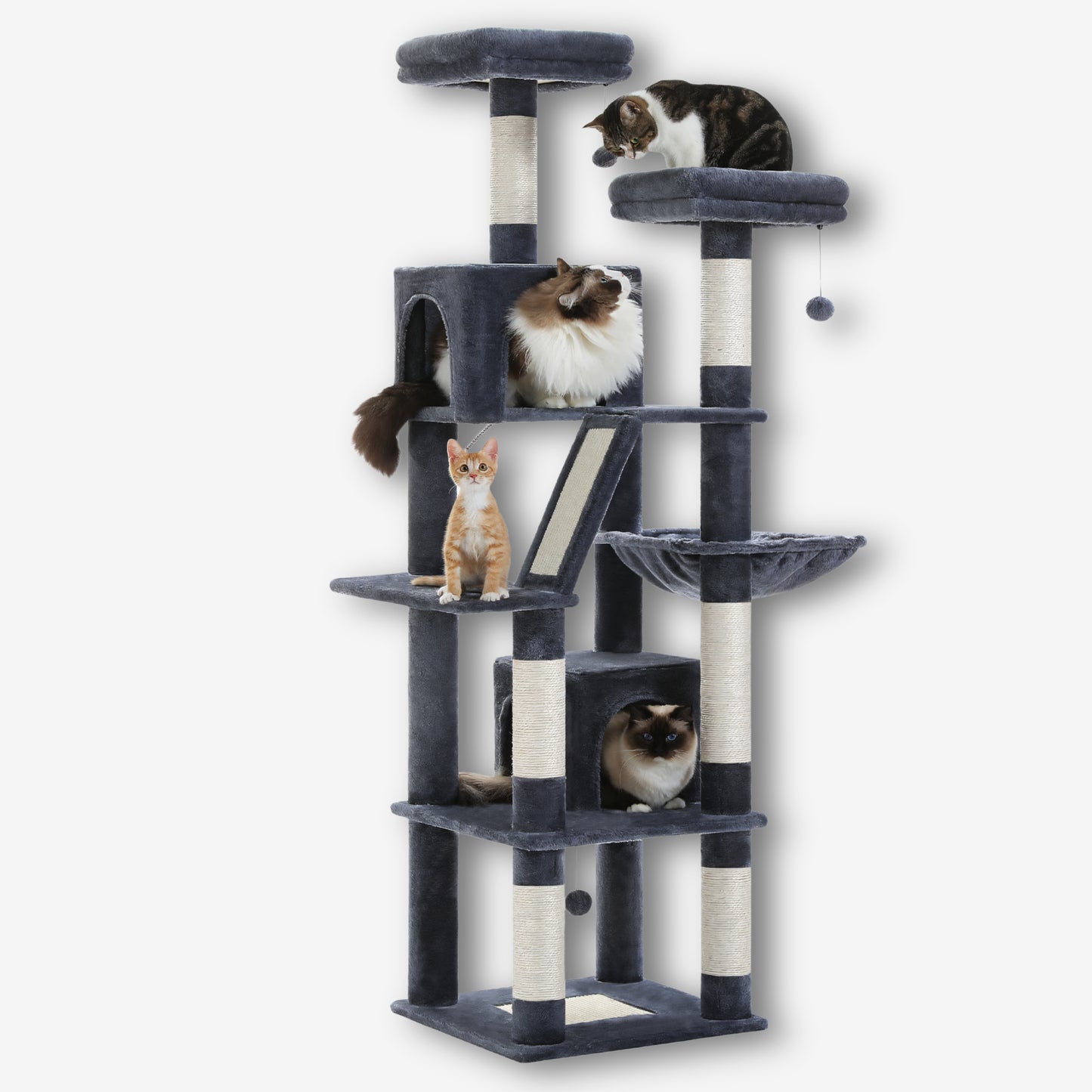 Arbre à Chat XXL Plusieurs Chats