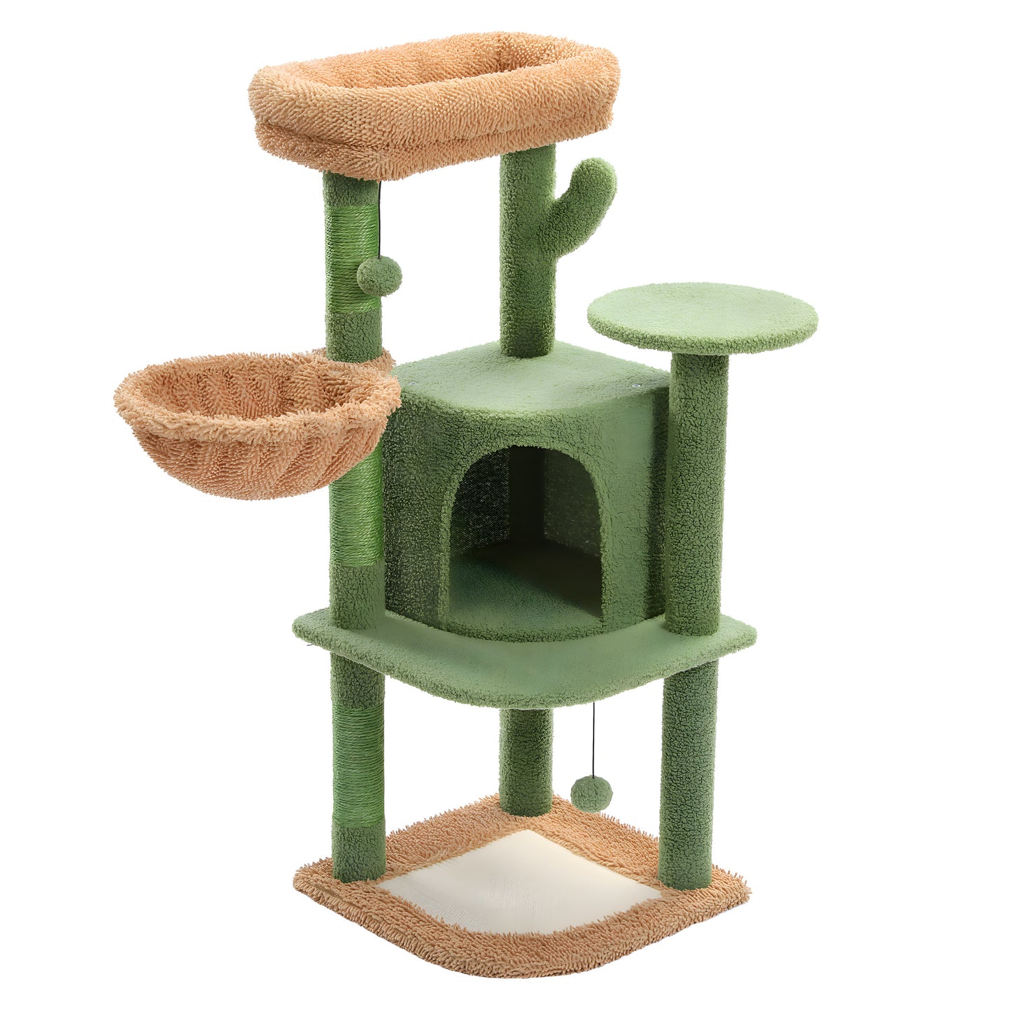 Arbre à Chat en Forme de Cactus