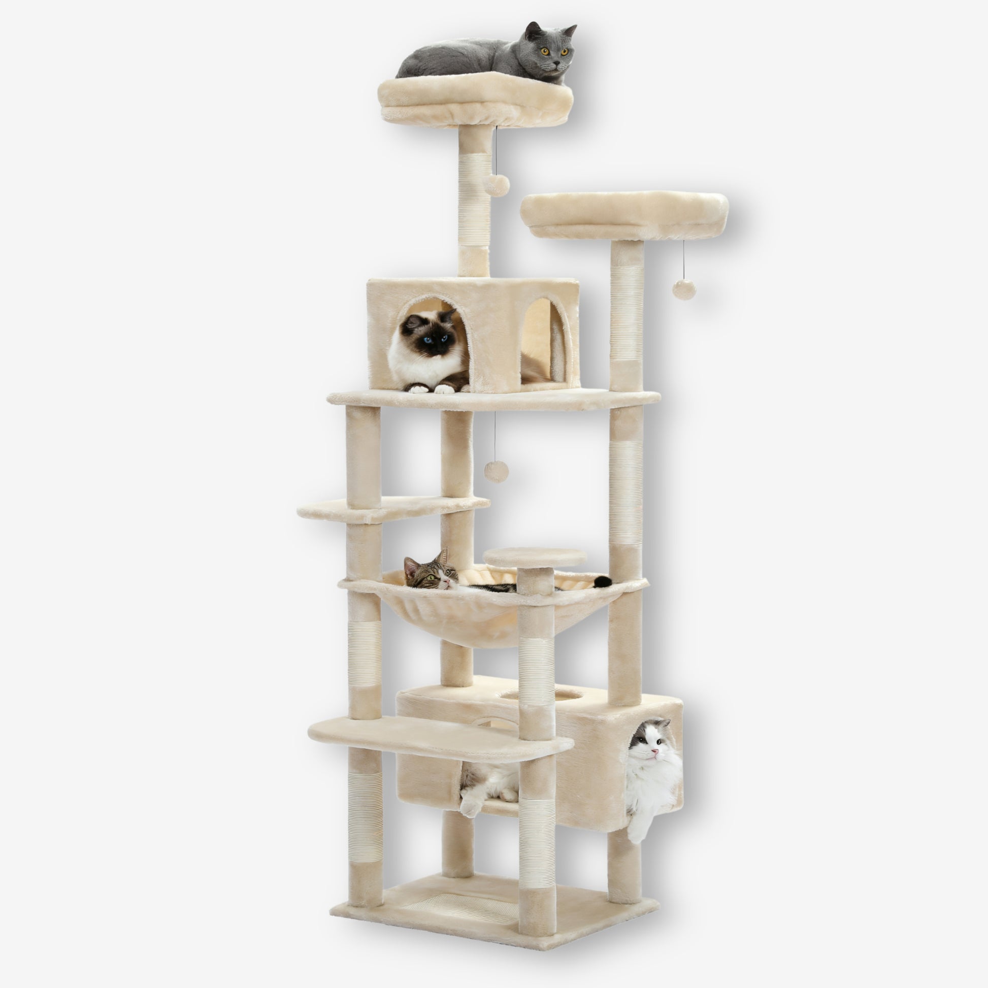 Arbre à chat beige xxl