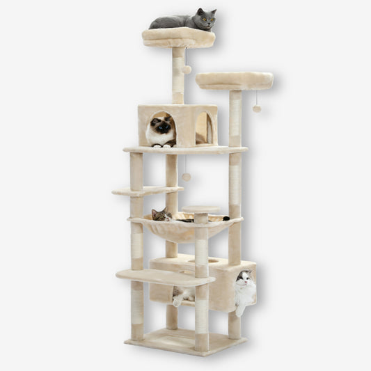 Arbre à chat beige xxl