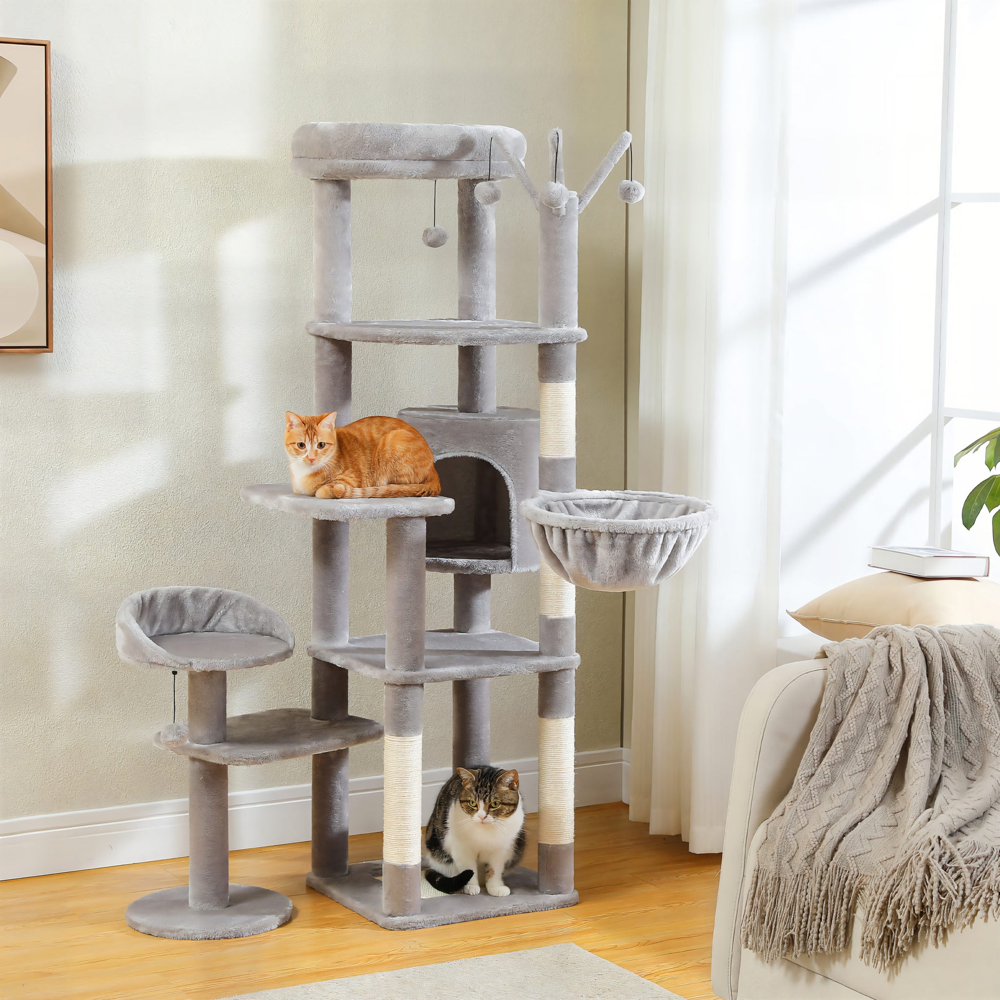 Grand Arbre à Chat Large