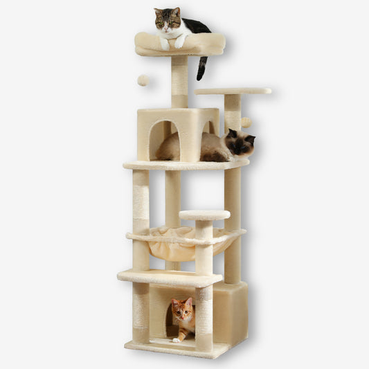 Grand Arbre à Chat Beige