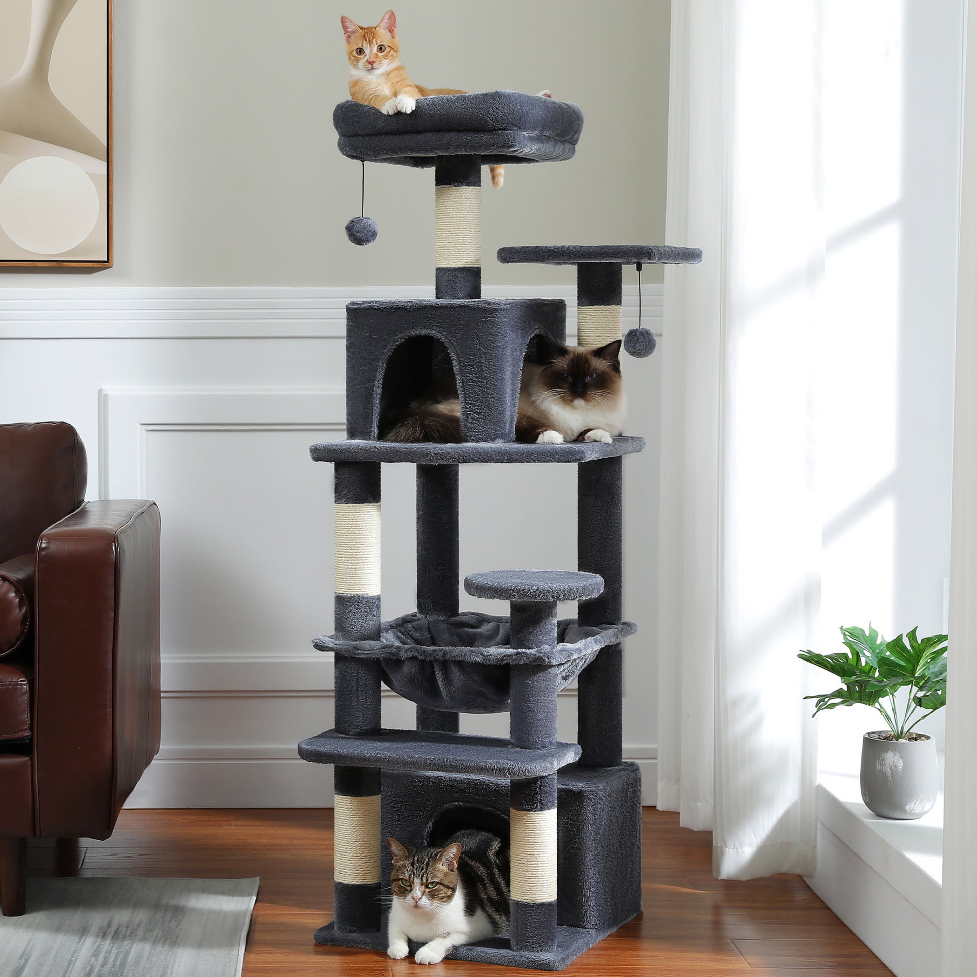 Grand Arbre à Chat Design