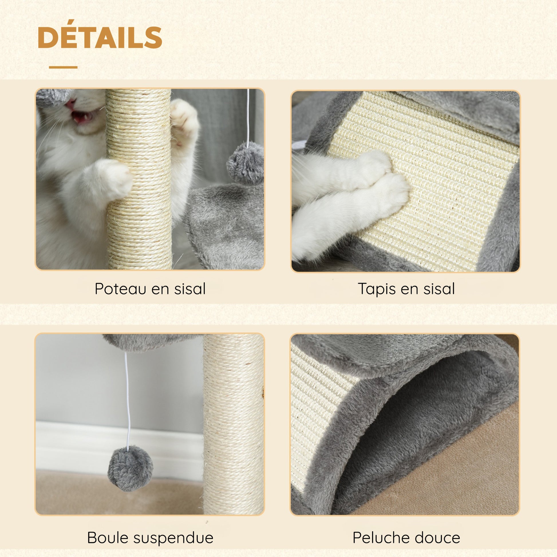 Petit Arbre à Chat Griffoir