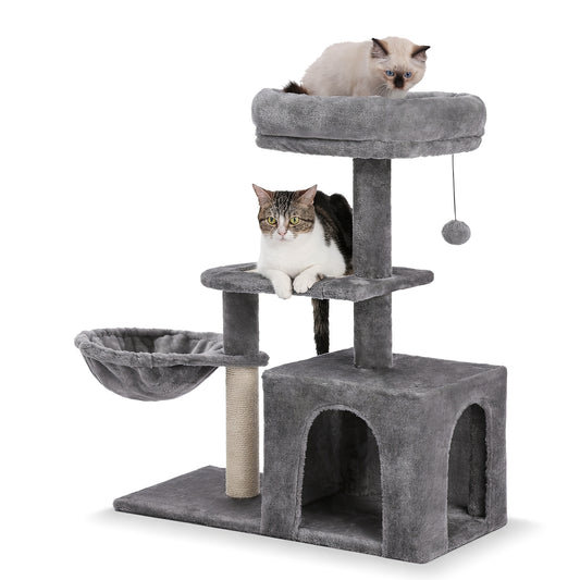 Petit Arbre à Chat Gris