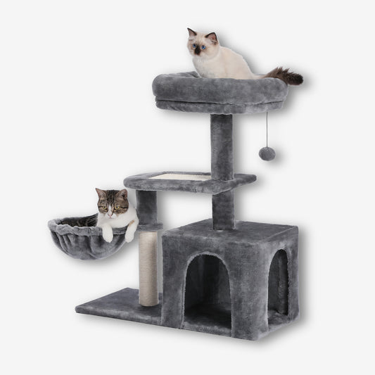 Petit Arbre à Chat Gris