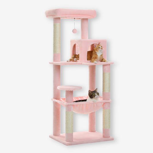Arbre à Chat de Couleur Rose
