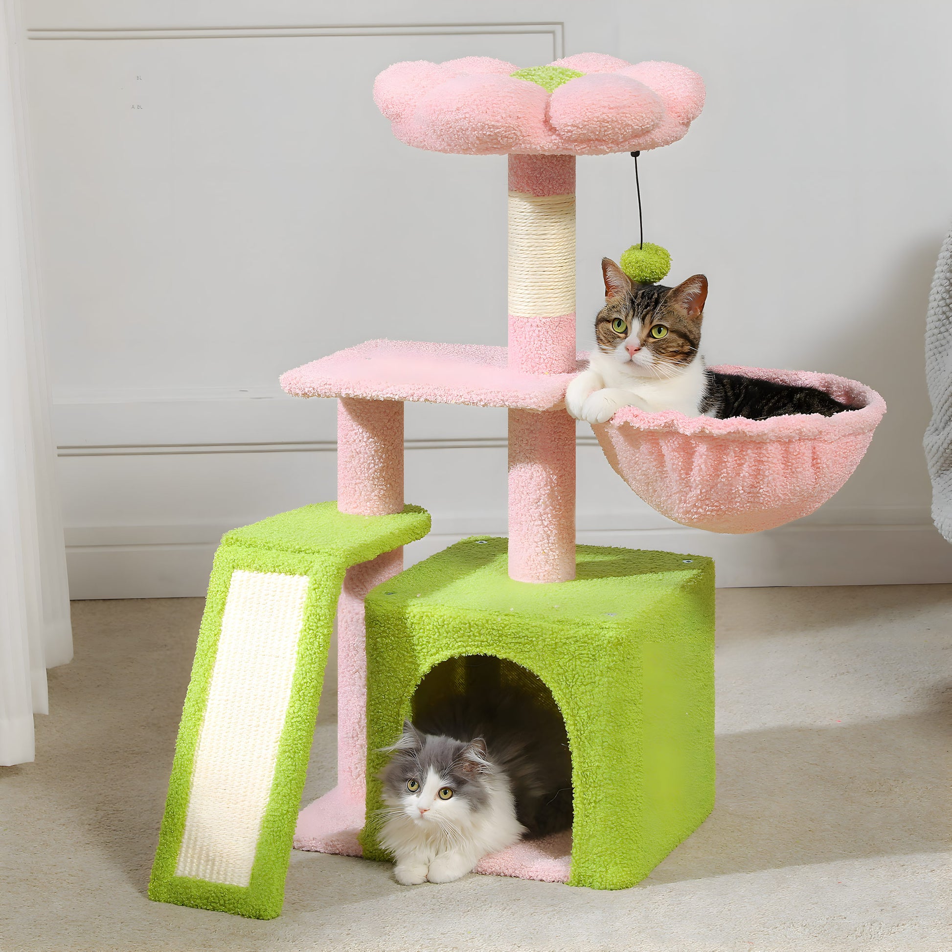 Arbre Fleuri à Chat